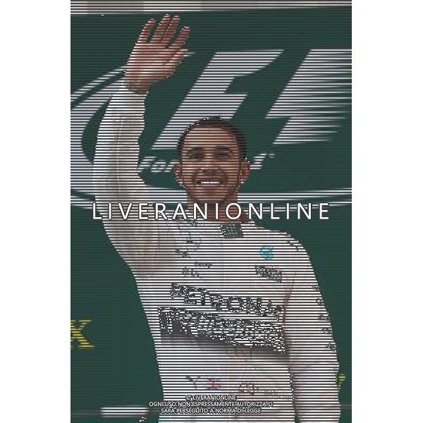1st place Lewis Hamilton (GBR) Mercedes AMG F1. 12.04.2015. Formula 1 World Championship, Rd 3, Chinese Grand Prix, Shanghai, China, Race Day. AG ALDO LIVERANI SAS ONLY ITALY