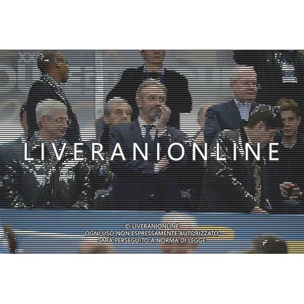 CLAUDE BARTOLONE / FREDERIC THIRIEZ / PATRICK KANNER - 11.04.2015 - Bastia / PSG - Finale de la Coupe de la Ligue 2015 Photo : Visual / Icon Sport