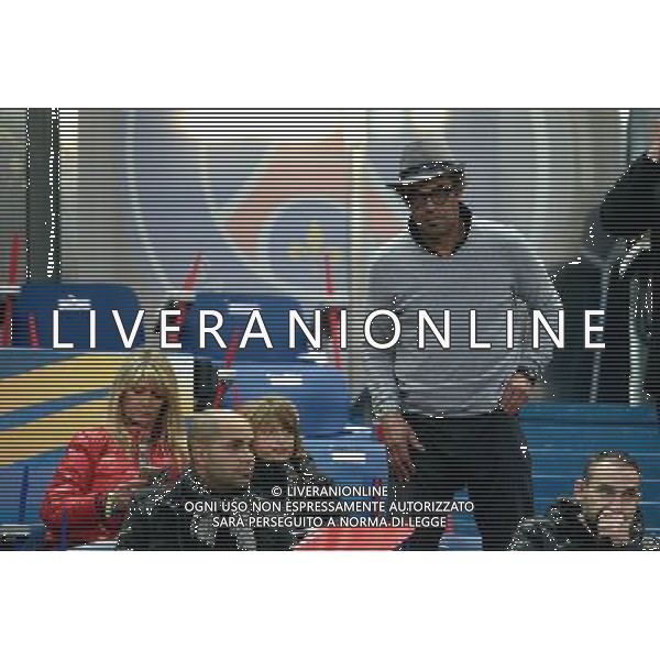 ISABELLE CAMUS / YANNICK NOAH - 11.04.2015 - Bastia / PSG - Finale de la Coupe de la Ligue 2015 Photo : Visual / Icon Sport