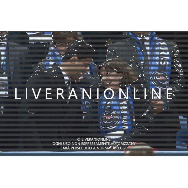 NASSER AL KHELAIFI / ANNE HIDALGO - 11.04.2015 - Bastia / PSG - Finale de la Coupe de la Ligue 2015 Photo : Visual / Icon Sport