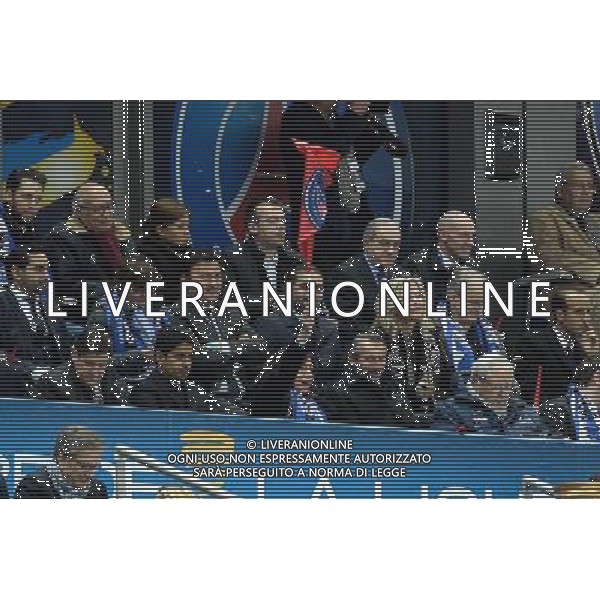 NASSER AL KHELAIFI / ANNE HIDALGO - 11.04.2015 - Bastia / PSG - Finale de la Coupe de la Ligue 2015 Photo : Visual / Icon Sport