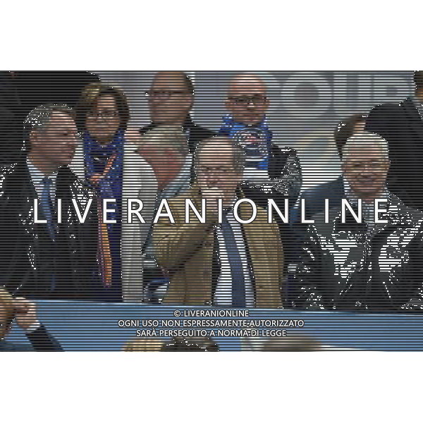 THIERRY BRAILLARD / NOEL LE GRAET / CLAUDE BARTOLONE - 11.04.2015 - Bastia / PSG - Finale de la Coupe de la Ligue 2015 Photo : Visual / Icon Sport