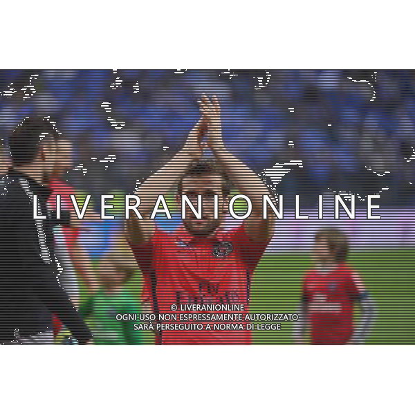 Yohan CABAYE - 11.04.2015 - Bastia / PSG - Finale de la Coupe de la Ligue 2015 Photo : Dave Winter / Icon Sport