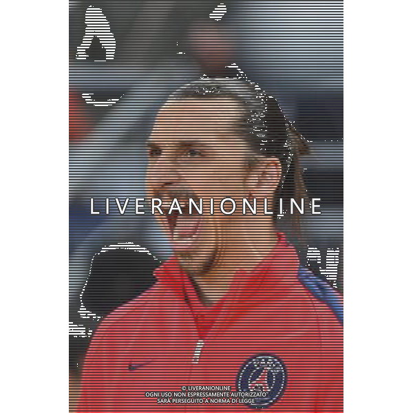 Zlatan IBRAHIMOVIC - 11.04.2015 - Bastia / PSG - Finale de la Coupe de la Ligue 2015 Photo : Dave Winter / Icon Sport