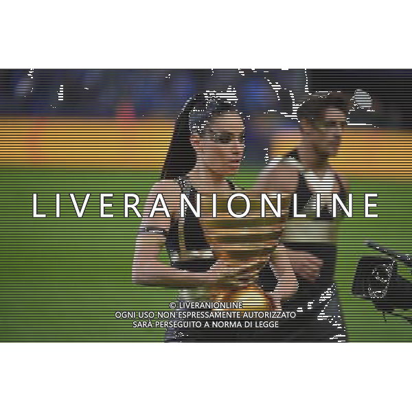 Animation avant match - 11.04.2015 - Bastia / PSG - Finale de la Coupe de la Ligue 2015 Photo : Dave Winter / Icon Sport