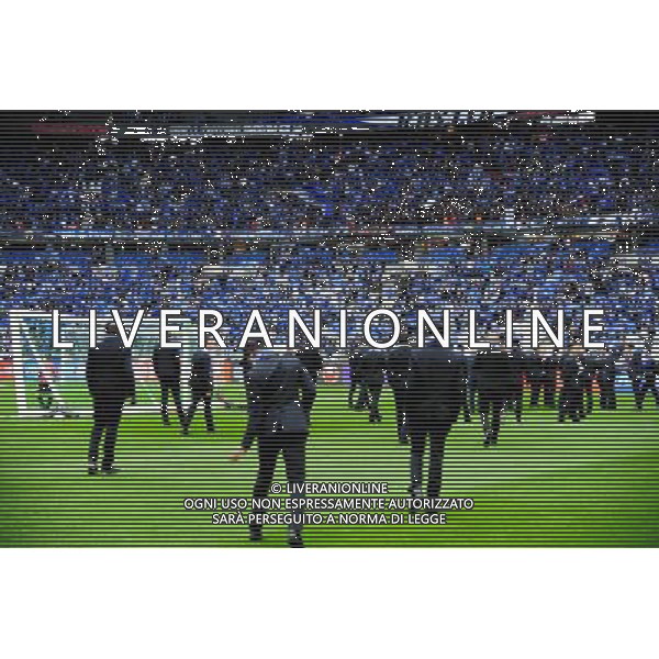 Groupe Bastia / Supporters - 11.04.2015 - Bastia / PSG - Finale de la Coupe de la Ligue 2015 Photo : Dave Winter / Icon Sport