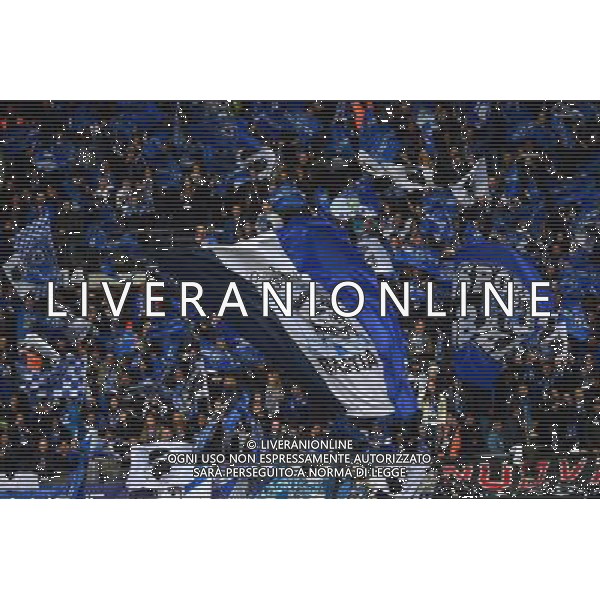 Supporters Bastia - 11.04.2015 - Bastia / PSG - Finale de la Coupe de la Ligue 2015 Photo : Dave Winter / Icon Sport