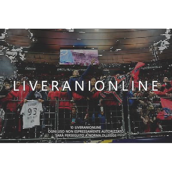 Supporters PSG - 11.04.2015 - Bastia / PSG - Finale de la Coupe de la Ligue 2015 Photo : Dave Winter / Icon Sport