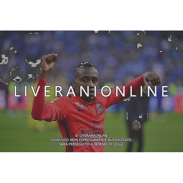 Victoire du PSG / Blaise MATUIDI - 11.04.2015 - Bastia / PSG - Finale de la Coupe de la Ligue 2015 Photo : Dave Winter / Icon Sport