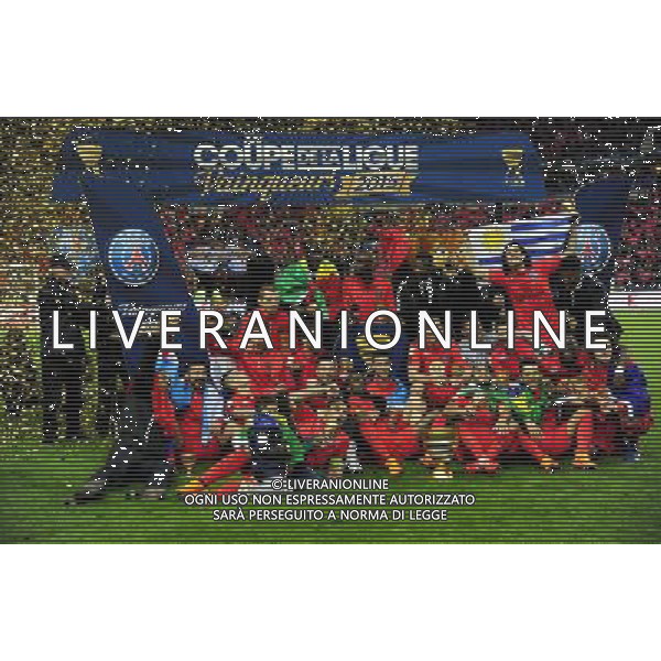 Victoire du PSG - 11.04.2015 - Bastia / PSG - Finale de la Coupe de la Ligue 2015 Photo : Dave Winter / Icon Sport