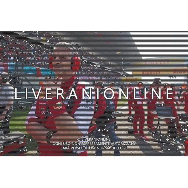 Maurizio Arrivabene (ITA) Ferrari Team Principal on the grid. 12.04.2015. Formula 1 World Championship, Rd 3, Chinese Grand Prix, Shanghai, China, Race Day. AG ALDO LIVERANI SAS ONLY ITALY