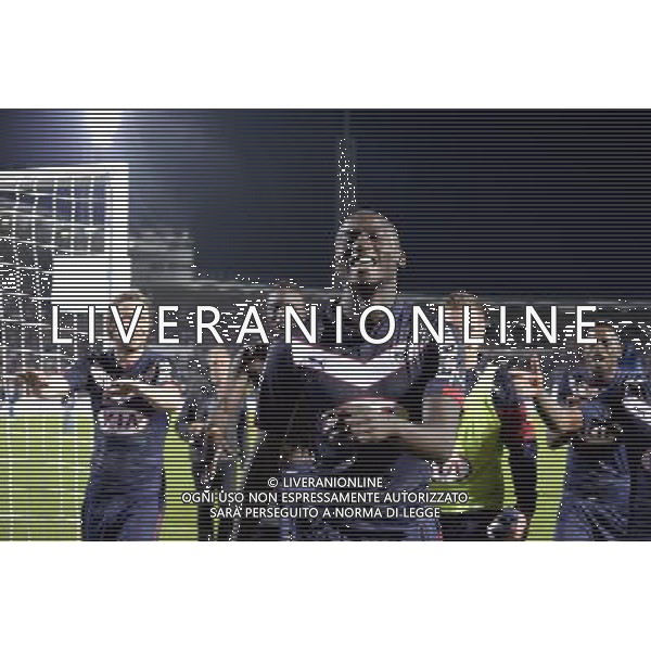Joie Bordeaux / Cedric YAMBERE - 12.04.2015 - Bordeaux / Marseille - 32eme journee de Ligue 1 Photo : Caroline Blumberg / Icon Sport AG ALDO LIVERANI SAS ONLY ITALY
