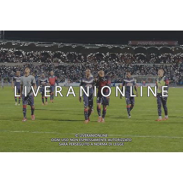 Joie Bordeaux - Diego ROLAN / Wahbi KHAZRI - 12.04.2015 - Bordeaux / Marseille - 32eme journee de Ligue 1 Photo : Caroline Blumberg / Icon Sport AG ALDO LIVERANI SAS ONLY ITALY