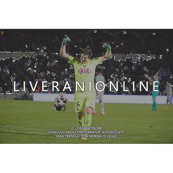 Joie Bordeaux - Cedric CARRASSO - 12.04.2015 - Bordeaux / Marseille - 32eme journee de Ligue 1 Photo : Caroline Blumberg / Icon Sport AG ALDO LIVERANI SAS ONLY ITALY