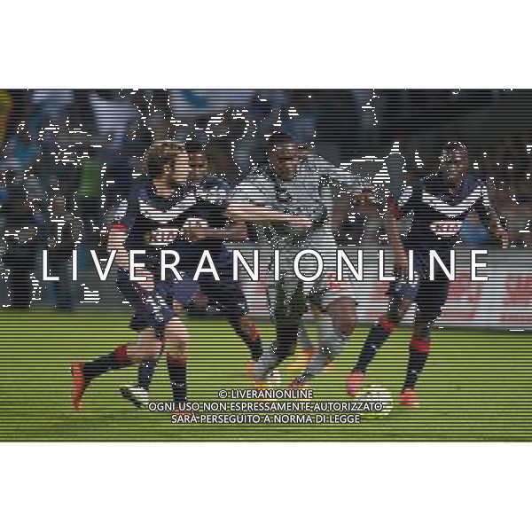 Jaroslav PLASIL / Giannelli IMBULA - 12.04.2015 - Bordeaux / Marseille - 32eme journee de Ligue 1 Photo : Caroline Blumberg / Icon Sport AG ALDO LIVERANI SAS ONLY ITALY