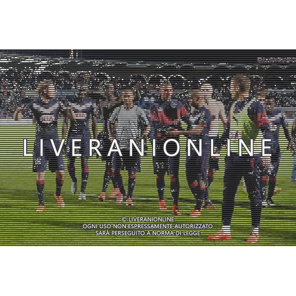 Joie Bordeaux - 12.04.2015 - Bordeaux / Marseille - 32eme journee de Ligue 1 Photo : Caroline Blumberg / Icon Sport AG ALDO LIVERANI SAS ONLY ITALY