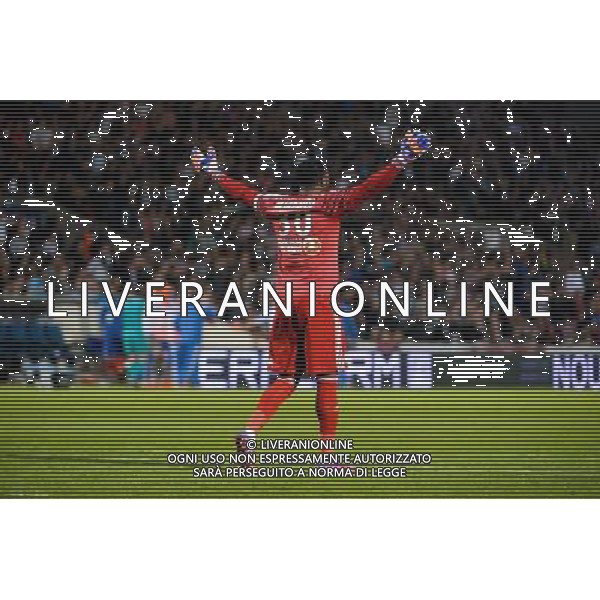 Steve MANDANDA - 12.04.2015 - Bordeaux / Marseille - 32eme journee de Ligue 1 Photo : Caroline Blumberg / Icon Sport AG ALDO LIVERANI SAS ONLY ITALY