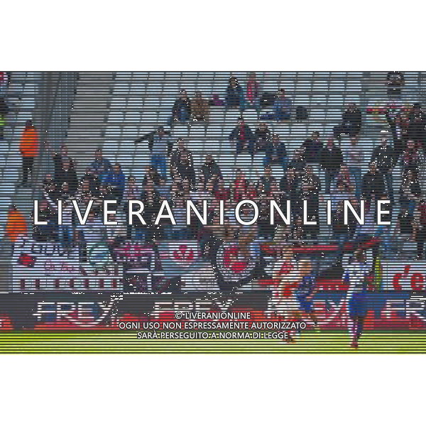 Supporters de Nice - 12.04.2015 - Reims / Nice - 32eme journee de Ligue 1 Photo : Dave Winter / Icon Sport AG ALDO LIVERANI SAS ONLY ITALY