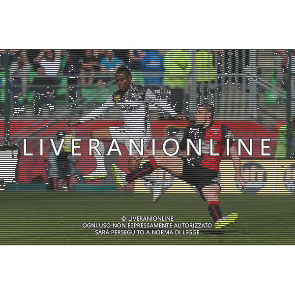 Christophe MANDANNE / Sylvain ARMAND - 12.04.2015 - Rennes / Guingamp - 32eme journee de Ligue 1 Photo : Vincent Michel / Icon Sport AG ALDO LIVERANI SAS ONLY ITALY