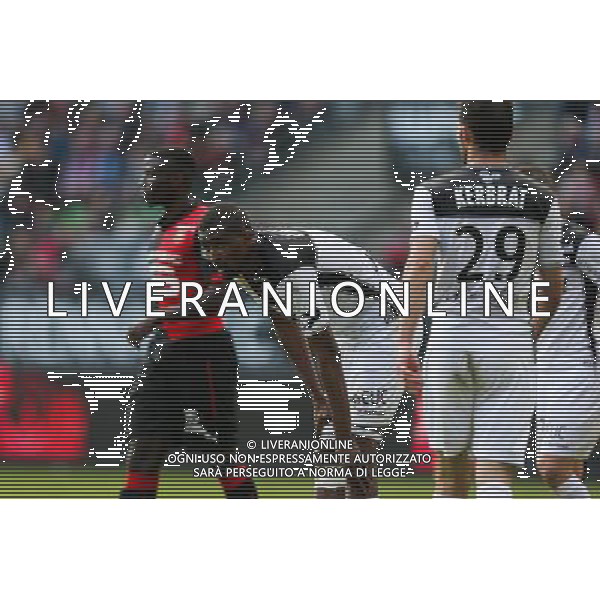 Moustapha DIALLO - 12.04.2015 - Rennes / Guingamp - 32eme journee de Ligue 1 Photo : Vincent Michel / Icon Sport AG ALDO LIVERANI SAS ONLY ITALY