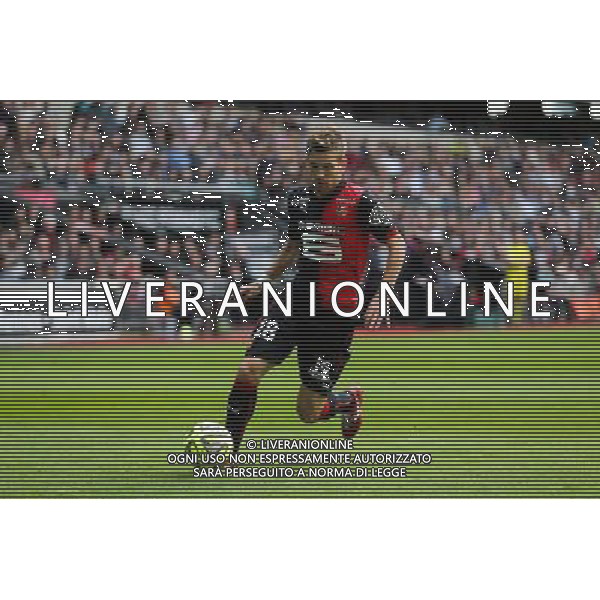 Pedro HENRIQUE - 12.04.2015 - Rennes / Guingamp - 32eme journee de Ligue 1 Photo : Vincent Michel / Icon Sport AG ALDO LIVERANI SAS ONLY ITALY