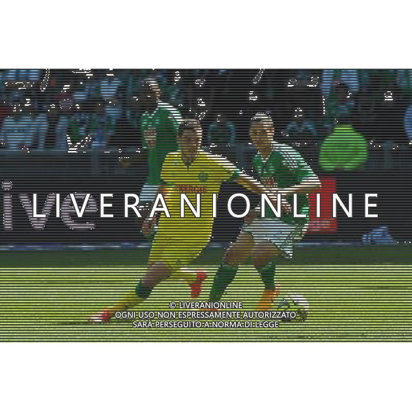 Jordan VERETOUT - 12.04.2015 - Saint Etienne / Nantes - 32eme journee de Ligue 1 Photo : Jean Paul Thomas / Icon Sport AG ALDO LIVERANI SAS ONLY ITALY