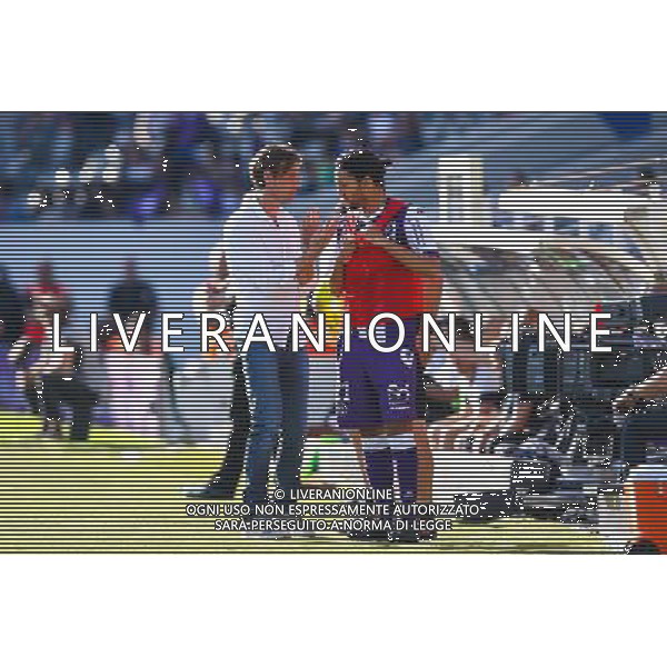 Dominique Arribage / Abel Aguilar - 12.04.2015 - Toulouse / Montpellier - 32eme journee de Ligue 1 Photo : Manuel Blondeau / Icon Sport AG ALDO LIVERANI SAS ONLY ITALY