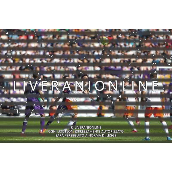 Lucas Barrios - 12.04.2015 - Toulouse / Montpellier - 32eme journee de Ligue 1 Photo : Manuel Blondeau / Icon Sport AG ALDO LIVERANI SAS ONLY ITALY