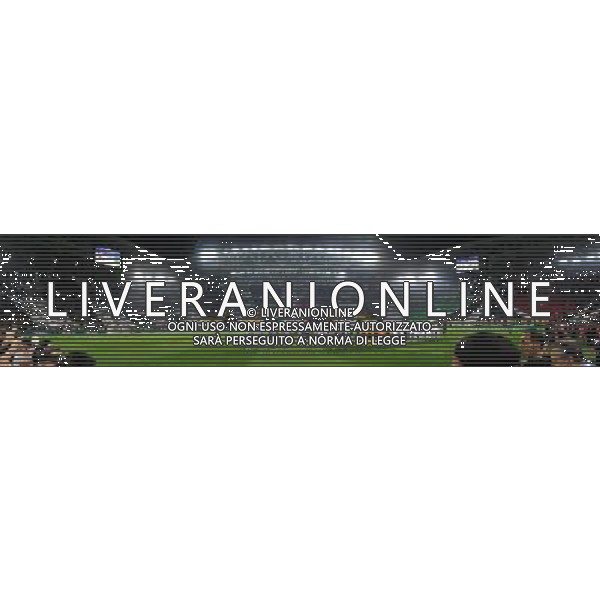 UEFA Champions League 2014/2015 Quarti di Finale Andata Torino - 14.04.2015 Juventus-Monaco Nella Foto: coreografia tifosi juventus dietro le due formazioni schierate nel prepartita /Ph.Vitez-Ag. Aldo Liverani