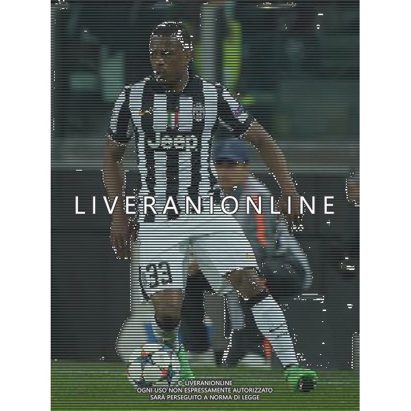UEFA Champions League 2014/2015 Quarti di Finale Andata Torino - 14.04.2015 Juventus-Monaco Nella Foto:evra /Ph.Vitez-Ag. Aldo Liverani