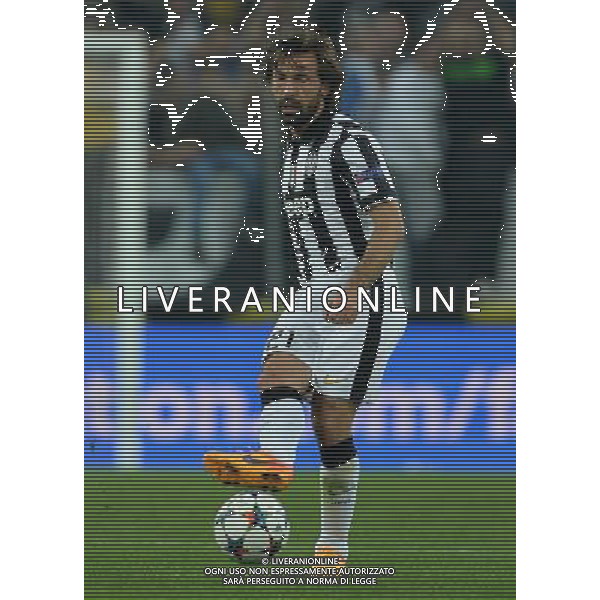 UEFA Champions League 2014/2015 Quarti di Finale Andata Torino - 14.04.2015 Juventus-Monaco Nella Foto:pirlo andrea /Ph.Vitez-Ag. Aldo Liverani