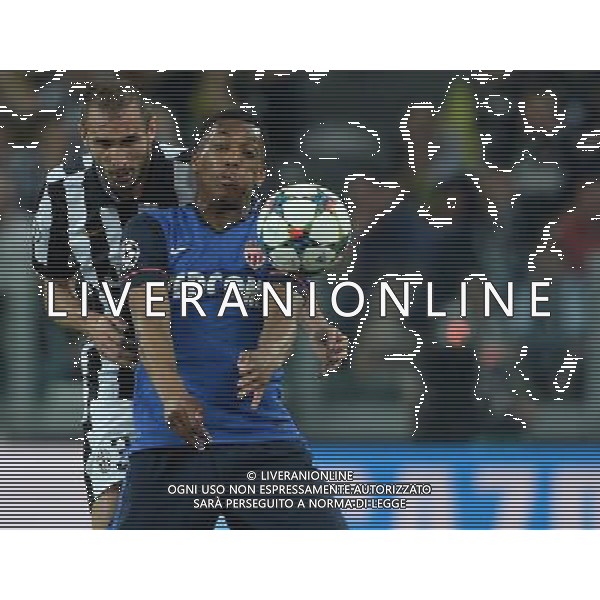 UEFA Champions League 2014/2015 Quarti di Finale Andata Torino - 14.04.2015 Juventus-Monaco Nella Foto:chiellini giorgio e martial /Ph.Vitez-Ag. Aldo Liverani