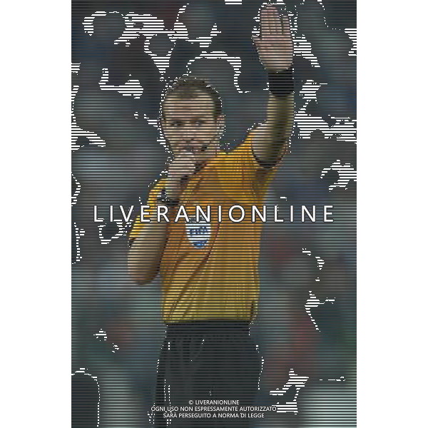 UEFA Champions League 2014/2015 Quarti di Finale Andata Torino - 14.04.2015 Juventus-Monaco Nella Foto:kralovec arbitro /Ph.Vitez-Ag. Aldo Liverani