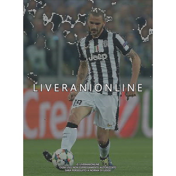 UEFA Champions League 2014/2015 Quarti di Finale Andata Torino - 14.04.2015 Juventus-Monaco Nella Foto:Bonucci Leonardo /Ph.Vitez-Ag. Aldo Liverani
