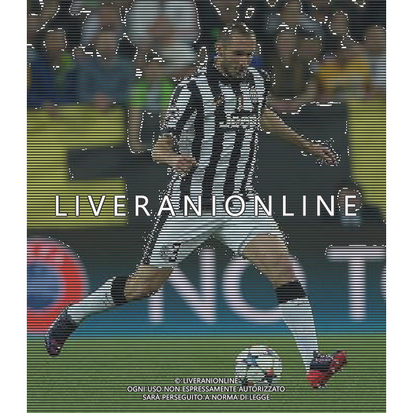 UEFA Champions League 2014/2015 Quarti di Finale Andata Torino - 14.04.2015 Juventus-Monaco Nella Foto:Chiellini Giorgio /Ph.Vitez-Ag. Aldo Liverani