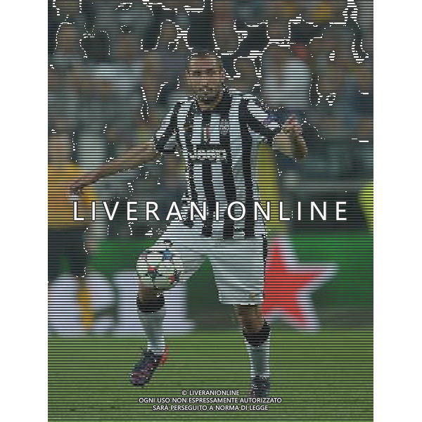 UEFA Champions League 2014/2015 Quarti di Finale Andata Torino - 14.04.2015 Juventus-Monaco Nella Foto:Chiellini Giorgio /Ph.Vitez-Ag. Aldo Liverani