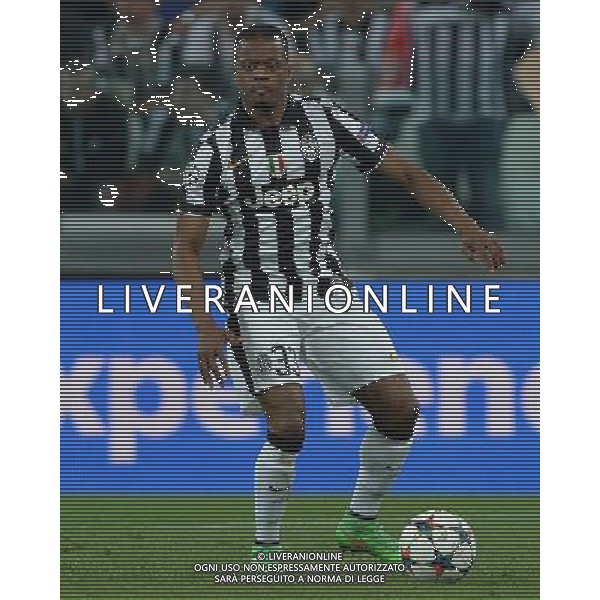 UEFA Champions League 2014/2015 Quarti di Finale Andata Torino - 14.04.2015 Juventus-Monaco Nella Foto:Evra Patrice /Ph.Vitez-Ag. Aldo Liverani