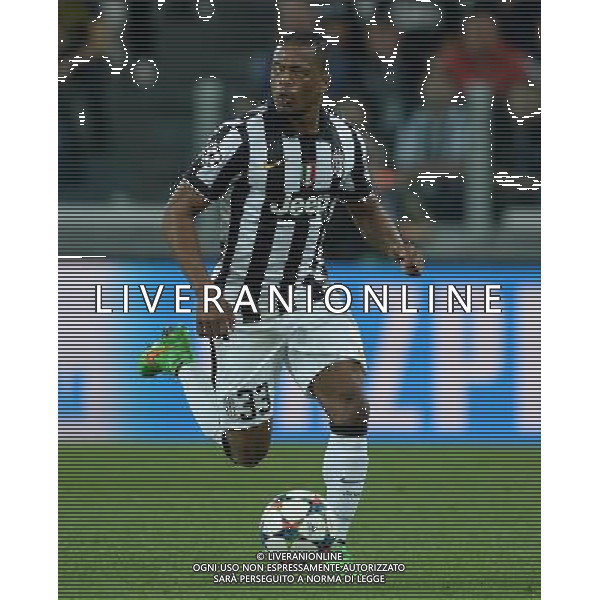 UEFA Champions League 2014/2015 Quarti di Finale Andata Torino - 14.04.2015 Juventus-Monaco Nella Foto:Evra Patrice /Ph.Vitez-Ag. Aldo Liverani
