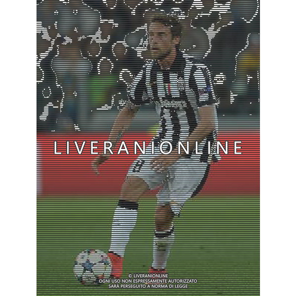 UEFA Champions League 2014/2015 Quarti di Finale Andata Torino - 14.04.2015 Juventus-Monaco Nella Foto:Marchisio Claudio /Ph.Vitez-Ag. Aldo Liverani