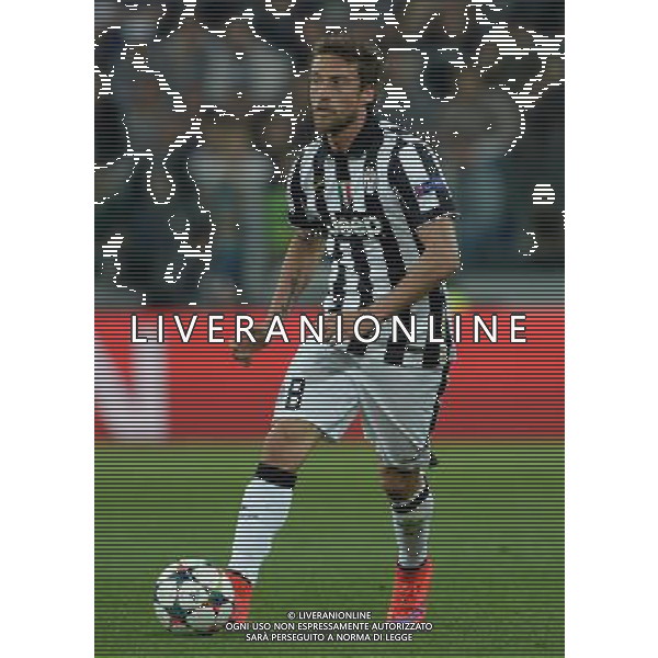 UEFA Champions League 2014/2015 Quarti di Finale Andata Torino - 14.04.2015 Juventus-Monaco Nella Foto:Marchisio Claudio /Ph.Vitez-Ag. Aldo Liverani