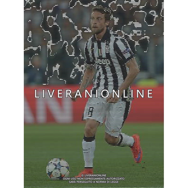 UEFA Champions League 2014/2015 Quarti di Finale Andata Torino - 14.04.2015 Juventus-Monaco Nella Foto:Marchisio Claudio /Ph.Vitez-Ag. Aldo Liverani