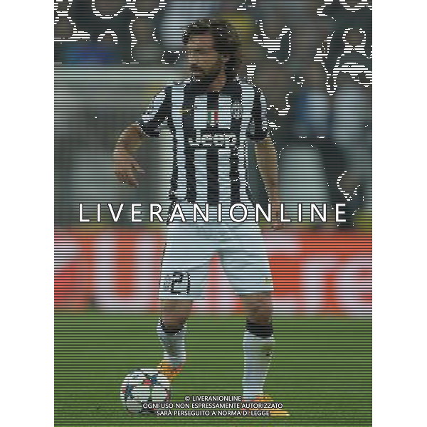 UEFA Champions League 2014/2015 Quarti di Finale Andata Torino - 14.04.2015 Juventus-Monaco Nella Foto:Pirlo Andrea /Ph.Vitez-Ag. Aldo Liverani