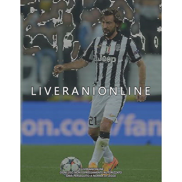 UEFA Champions League 2014/2015 Quarti di Finale Andata Torino - 14.04.2015 Juventus-Monaco Nella Foto:Pirlo Andrea /Ph.Vitez-Ag. Aldo Liverani