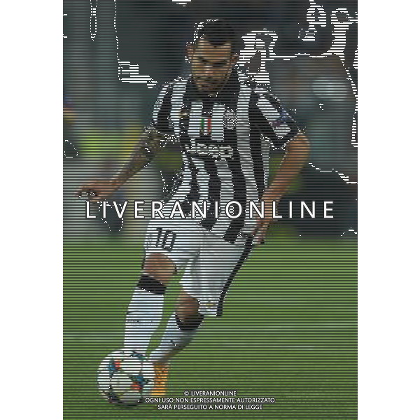 UEFA Champions League 2014/2015 Quarti di Finale Andata Torino - 14.04.2015 Juventus-Monaco Nella Foto:Tevez Carlos /Ph.Vitez-Ag. Aldo Liverani