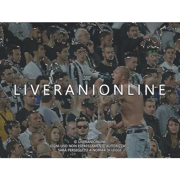 UEFA Champions League 2014/2015 Quarti di Finale Andata Torino - 14.04.2015 Juventus-Monaco Nella Foto:Tifosi Juventus /Ph.Vitez-Ag. Aldo Liverani