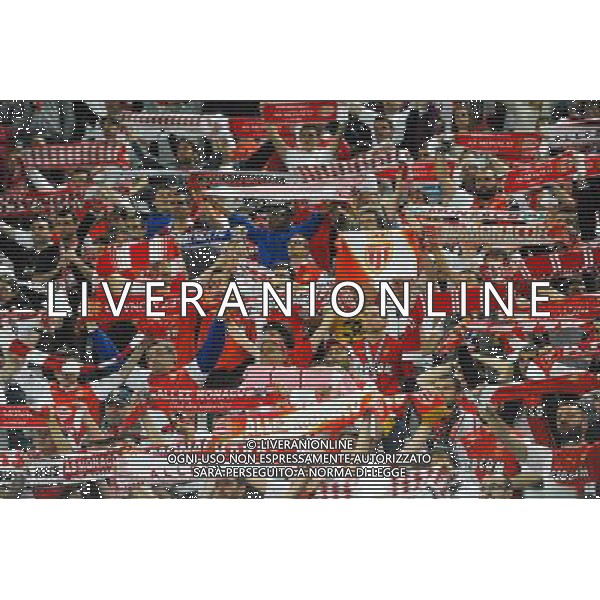 Supporters Monaco - 14.04.2015 - Juventus Turin / Monaco - 1/4Finale aller Champions League Photo : Jean Paul Thomas / Icon Sport AG ALDO LIVERANI SAS ONLY ITALY