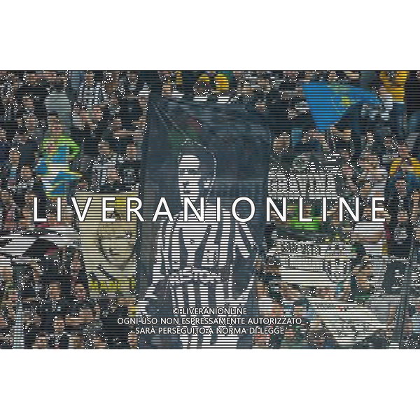 Supporters Juventus Turin - 14.04.2015 - Juventus Turin / Monaco - 1/4Finale aller Champions League Photo : Jean Paul Thomas / Icon Sport AG ALDO LIVERANI SAS ONLY ITALY