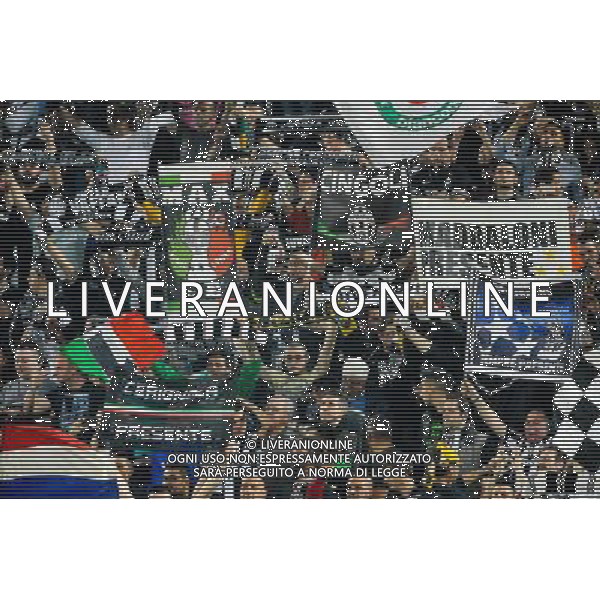Supporters Juventus Turin - 14.04.2015 - Juventus Turin / Monaco - 1/4Finale aller Champions League Photo : Jean Paul Thomas / Icon Sport AG ALDO LIVERANI SAS ONLY ITALY