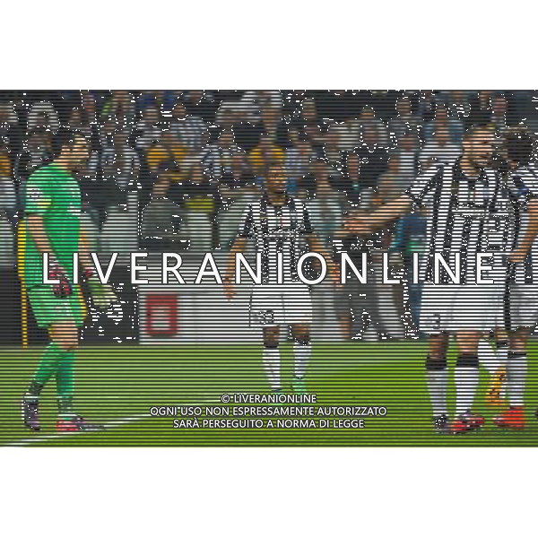 Patrice EVRA - 14.04.2015 - Juventus Turin / Monaco - 1/4Finale aller Champions League Photo : Jean Paul Thomas / Icon Sport AG ALDO LIVERANI SAS ONLY ITALY