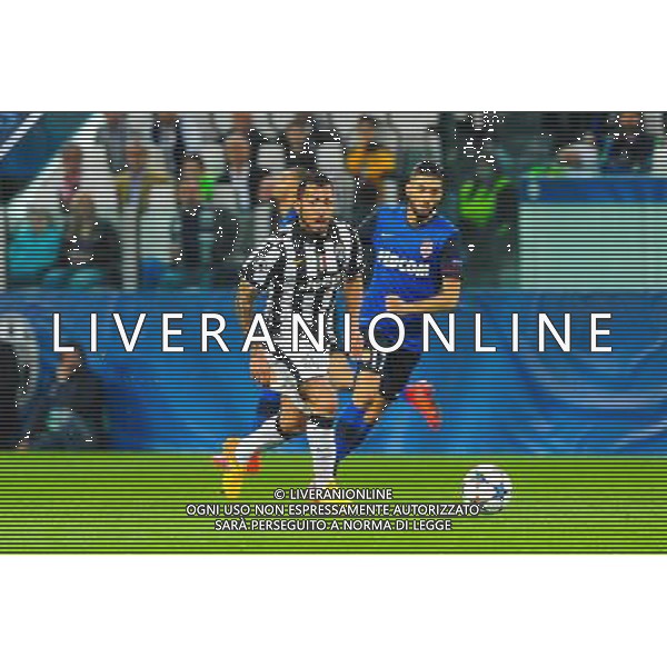 Carlos TEVEZ - 14.04.2015 - Juventus Turin / Monaco - 1/4Finale aller Champions League Photo : Jean Paul Thomas / Icon Sport AG ALDO LIVERANI SAS ONLY ITALY